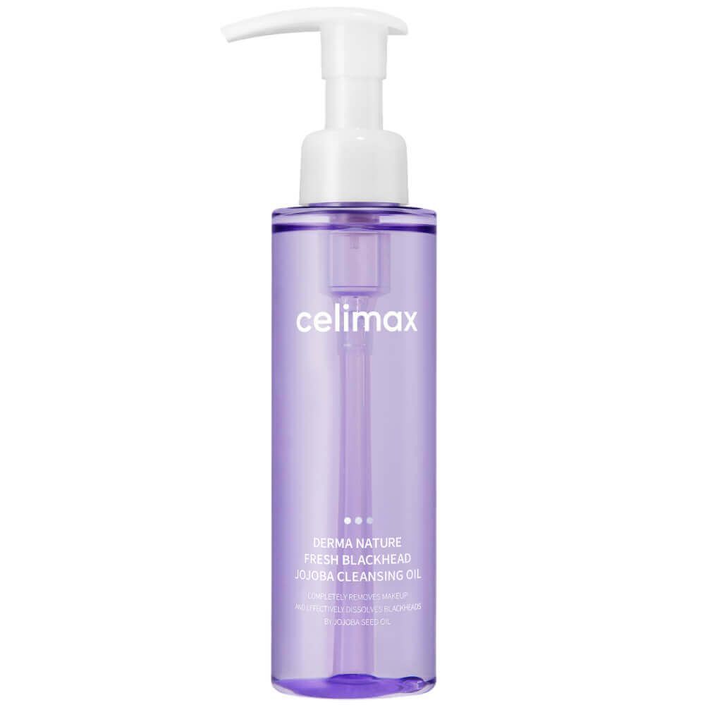 Гидрофильное масло от чёрных точек Celimax Derma Nature Fresh Blackhead Jojoba Cleansing Oil 150мл